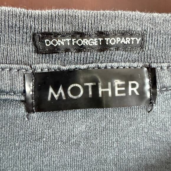 MOTHER | The Goodie Goodie Oversized Cobra Charmer Tee Gray | Medium - Picture 5 of 6